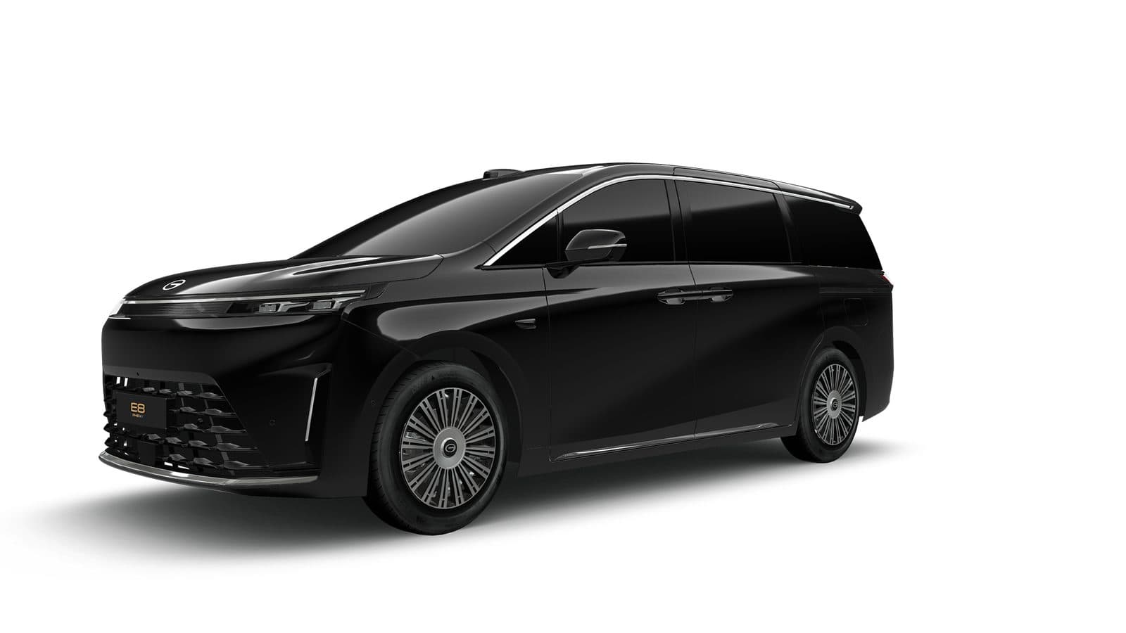 2026 GAC Trumpchi E8 PHEV midsize mpv — front three-quarter